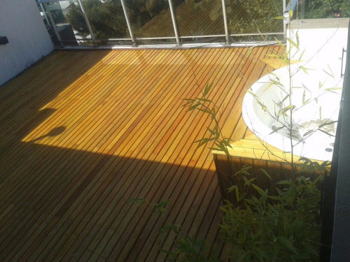 Focaris Eucaliptus Premium Wood Decking Installed - All Inclusive! 2