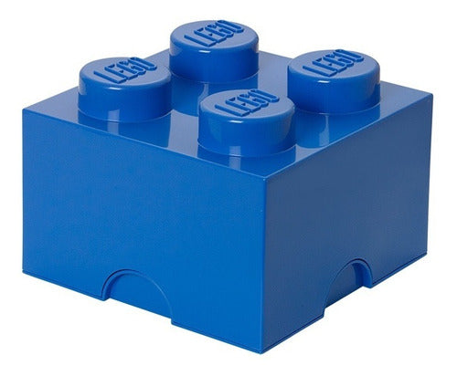 LEGO Stackable Block Original Medium Container Blue 1