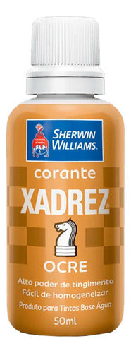 Corante Xadrez Ocre     50 Ml - Kit C/12 Unidades 0