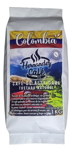 Hernández Café Colombian Coffee X 1 Kilo Whole Bean or Ground 0