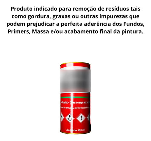 Solução Desengraxante Remoção De Resíduos 900ml Maxi Rubber 1