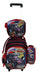 Wave Mochila Carro Autos 41cm Cartuchera Y Lunchera De Regalo 1