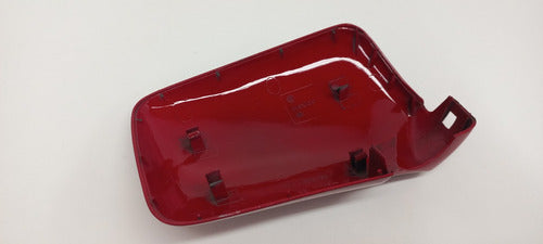 Cacha Exterior Espejo Izq Vw Golf 95/98 Roja Con Detalle 6