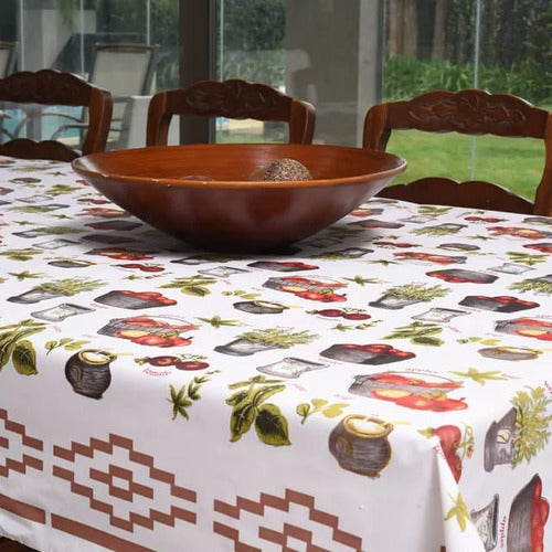 Wholesale Pack of 10 Light Printed Tablecloth 1.40 1