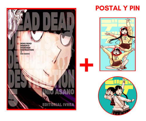 Dead Dead Demon's Dededede Destruction #05 + Postal Y Pin 0