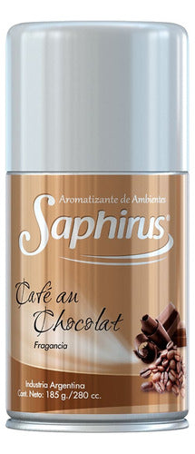 Saphirus Café Au Choco Fragrance Aerosol Pack of 3 Units 0