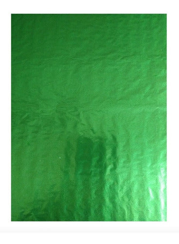 Papel Aluminio Termico Hamburguesas Verde 30cm X 40cm Xkilo 2