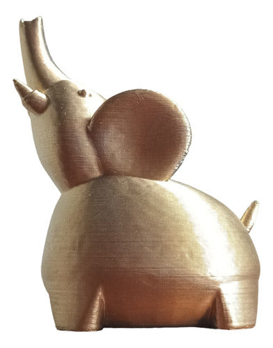 3D Printed Baby Elephant Incense Holder Home Decor 1