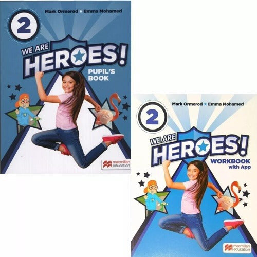 We Are Heroes 2 - Pupil's Book and Workbook Set by Macmillan - We Are Heroes 2 - Pupil´S Book And Workbook - Macmillan