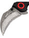 AlbatrOSS Cool Spring Assisted Folding Pocket Knife Black/Red 3