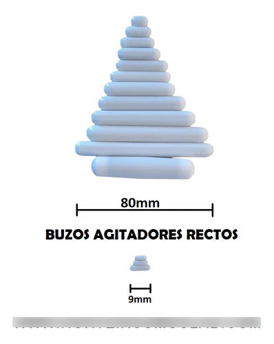 Salttech Magnetic Stirring Bar Type Z 15x6mm 1