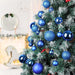 LessMo 12 Bolas Navideñas Doradas Inastillables Decorativas 3