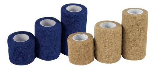 D.E.M.A. Cohesive Self-Adhesive Bandage Ankle Wrist 5cmx4.5m X3u 0