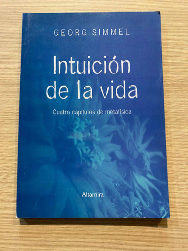 Intuición De La Vida De Georg Simmel 0