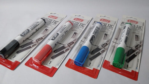 Trabi Magnetic Whiteboard Marker Set of 4 1