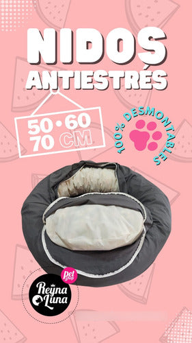 Reyna Luna Nest Bed 50 Cm for Dogs and Cats 3