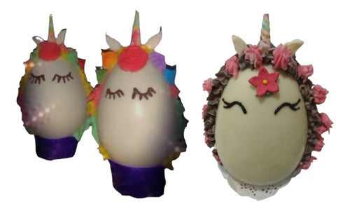 Unicornio Huevo Chocolate 15 Cm Regalo Original Kawaii 1