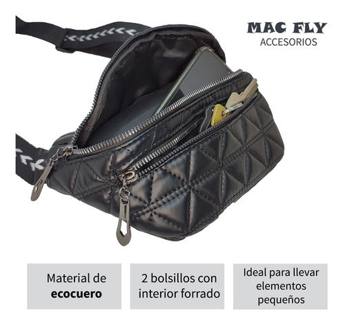 Eco-Leather Women's Fanny Pack with Adjustable Strap 3