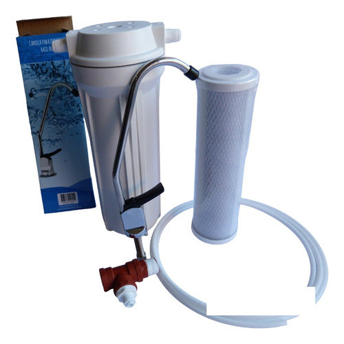 Matrikx Under-Sink Water Purification Kit with Filter and Faucet 0