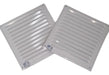 METALGAS Pack 2 Gas Ventilation Grille 20x20 Approved Regulation 1