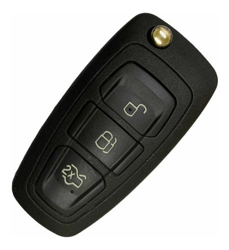 Complete 3-Button Flip Key Remote 433mhz HU101 0