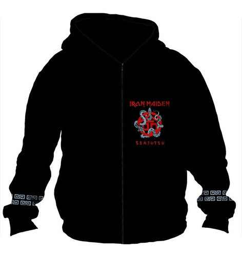 ZT Indumentaria Buzo O Campera Capucha Zt-bczt-0841 - Iron Maiden Senjutsu 2