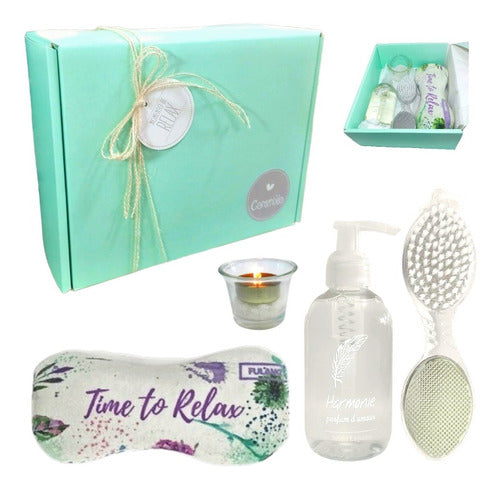 Spa Zen Jasmine Aroma Gift Box Set - Relaxation Deluxe - Set Caja Regalo Gift Box Spa Zen Jazmín Kit Aroma N46 Relax