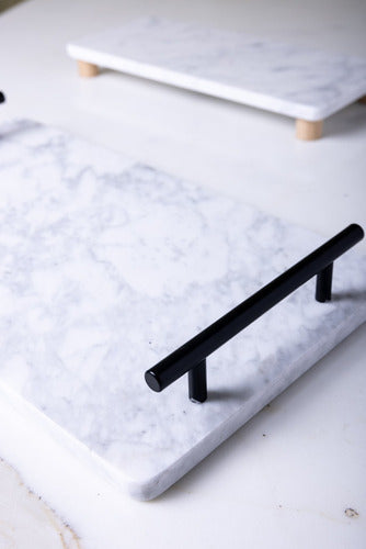 Marble Tray with Handles 35cm 2