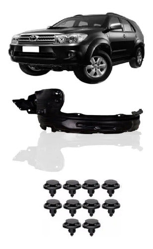 Parabarro + Presilhas Hilux Sw4 2009 2010 2011 Dianteiro Ld 1