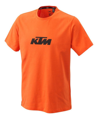 KTM Pure Logo Tee Orange En Tiendamoto 0