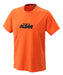 KTM Pure Logo Tee Orange En Tiendamoto 0