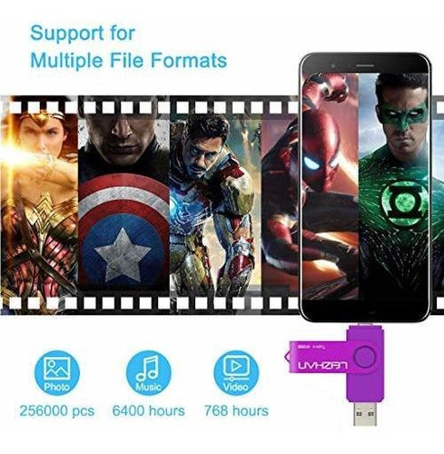 Leizhan 64gb Tipo C Unidad Flash Usb Usb 3.0 Usb C Telefono 1