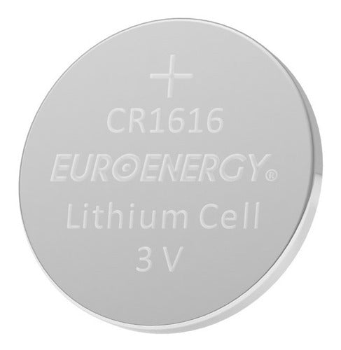 Euroenergy CR1616 3V Button Battery Pack of 5 0