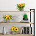 Yahallow Artificial Sunflower Plants - Indoor Flowers 6