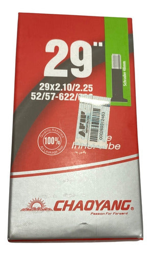 Chaoyoung Bicycle Inner Tube 290x2.10/2.25 - 48mm Valve 1