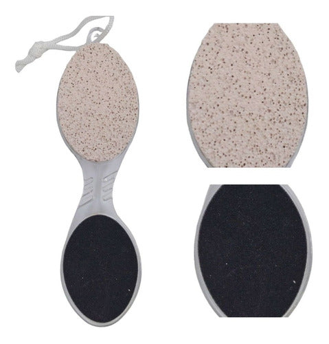 2-in-1 Foot File with Pumice Stone for Pedicure Podiatry LeFemme 1