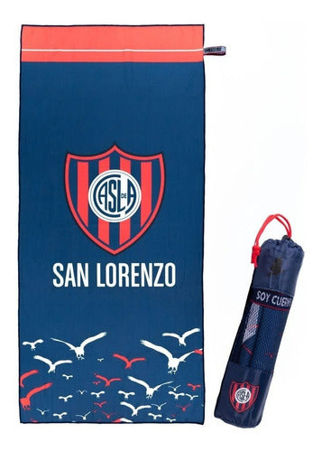 City Blanco Towel Fast-Drying San Lorenzo Football Original + Bag 1