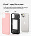 Goospery Phone Case for iPhone 13 with Magnetic Closure - Pink 2