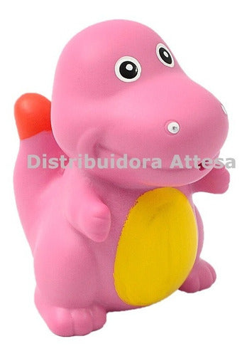 Dinos Lanza Agua Con Chifle X 3 Dinosaurios Chanchy Toys Bol 2