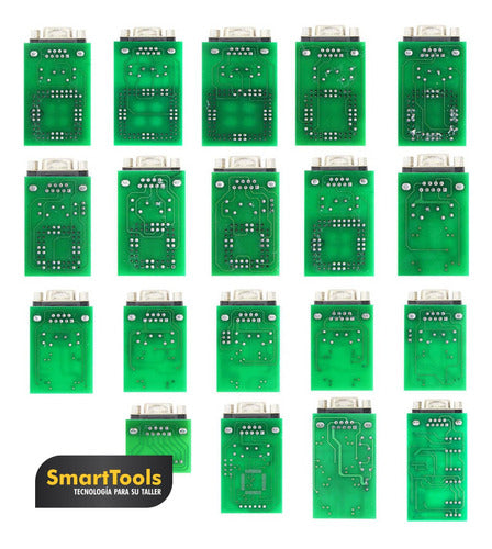 SmartTools Kit 19 Adaptadores Para Programador Upa + Colección Scripts 1