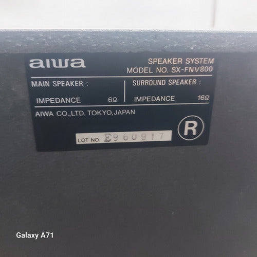 Aiwa V700  Impecable 2