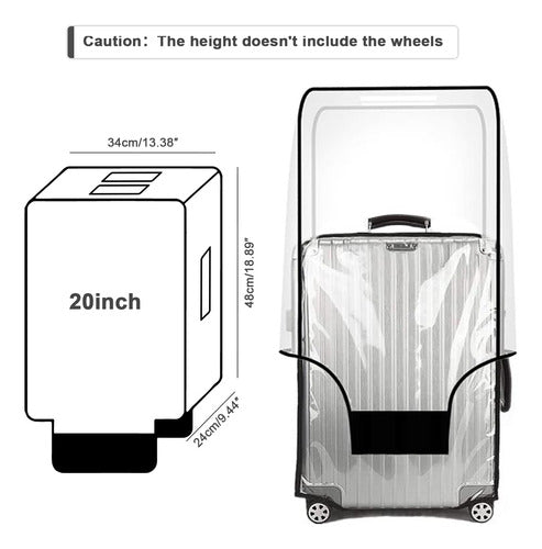 Jzrsuitcase Waterproof Suitcase Protectors for 50/60/71/76 cm 1