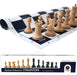 Plastigal Professional Staunton Chess Set with Vinyl Board 3