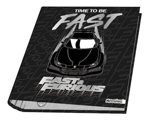 Carpeta A4 Mooving Rapido Y Furioso - Time To Be Fast 0