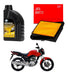 Wega/Silkolene Kit Service Cg New Titan 150 Filtro Aire Silko Semi Sia+ 0