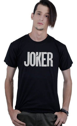 Comic T-shirt - Joker Joaquin Phoenix Guason Logo Batman Dc 0