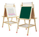 IKO SHOP Double Educational Whiteboard with Chalk and Markers 0