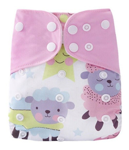 Linduras UY Cotton Eco-Friendly Diaper with Bamboo Insert 0