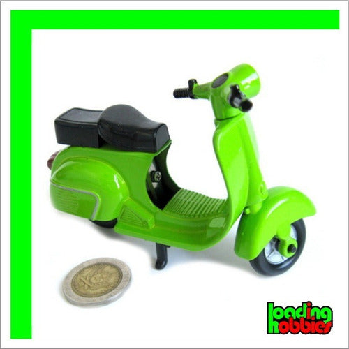 Vespa Sacapuntas Coleccion Modelo Moto Scooter Metalico 651 1