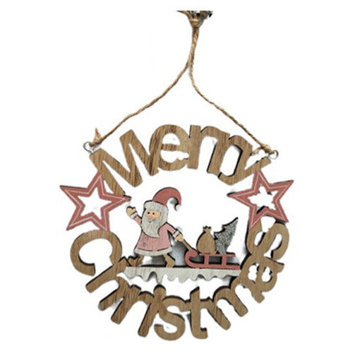 Christmas Decor Hanging Ornament Wooden Cutout Designs! 7